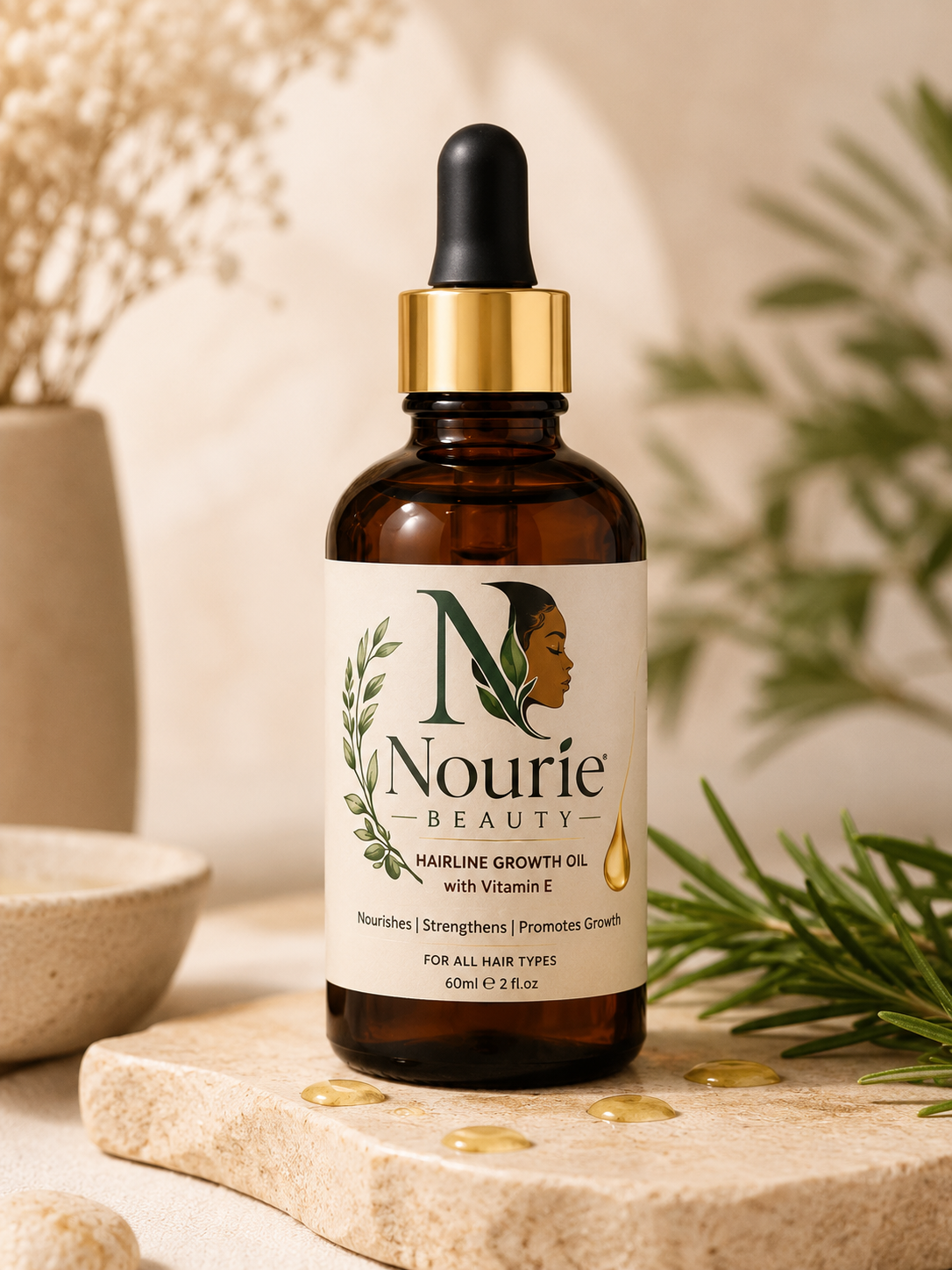 Nourie Beauty Hairline Growth Oil